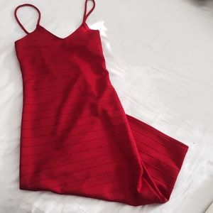 Red Midi Dress